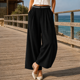 Ingrid Wide Leg Pants - Black
