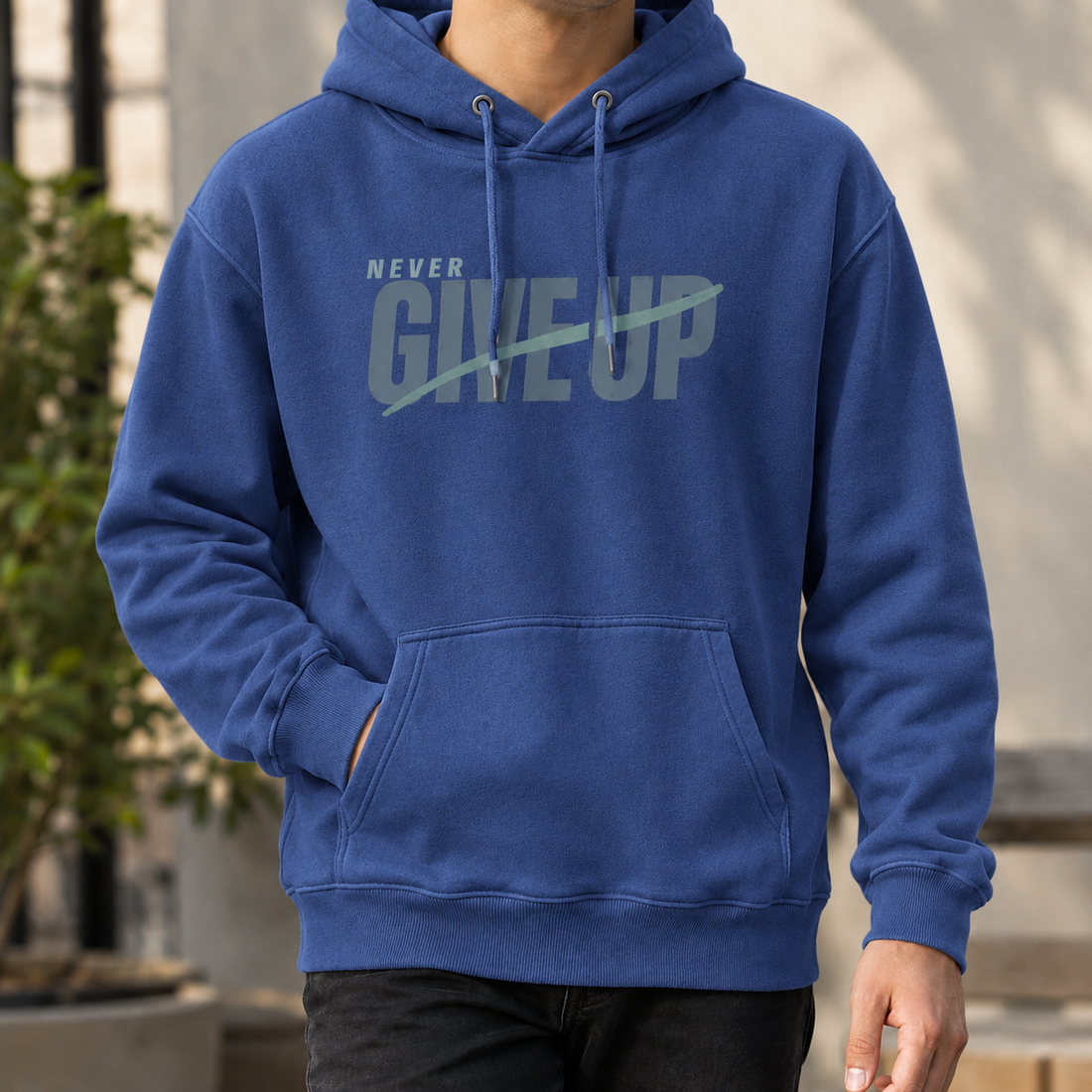 Roderick Graphic Hoodie - Haze Blue