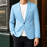 Eldric Tailored Jacket - Sky Blue