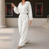 Florence-Skye Straight Leg Jumpsuit - White