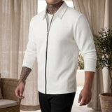 Conrad Waffle Jacket - Light Gray