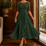 Tallulah Lace Maxi Dress - Green