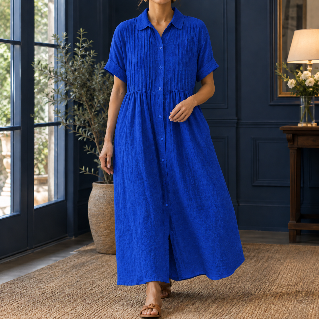 Valerie Pintuck Maxi Dress - Blue