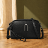 Pisa Textured Crossbody - Black