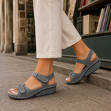 Capri Orthopedic Sandals - Gray