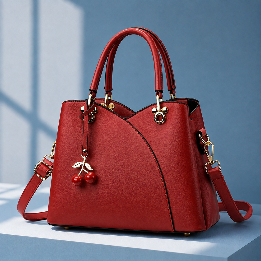 Taddei Cherry Tote - Punainen