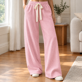Emmeline Wide-Leg Pants - Pink