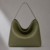 Martelli Woven Hobo Bag - Olive Green