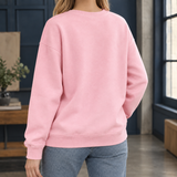 Florence-Kate Relaxed Sweatshirt - Pink