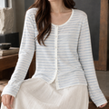 Striped Light Blue