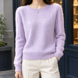 Mariella Cashmere Sweater - Light Purple