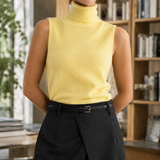 Lydia Turtleneck Sweater - Yellow