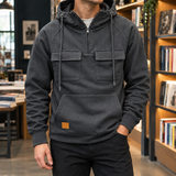Boniface Utility Hoodie - Dark Gray
