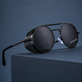 Severin Side-Shield Sunglasses - Black