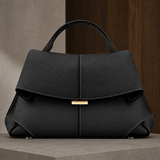 Falcieri Leather Handbag - Black