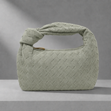Chianti Woven Mini Handbag - Light Green