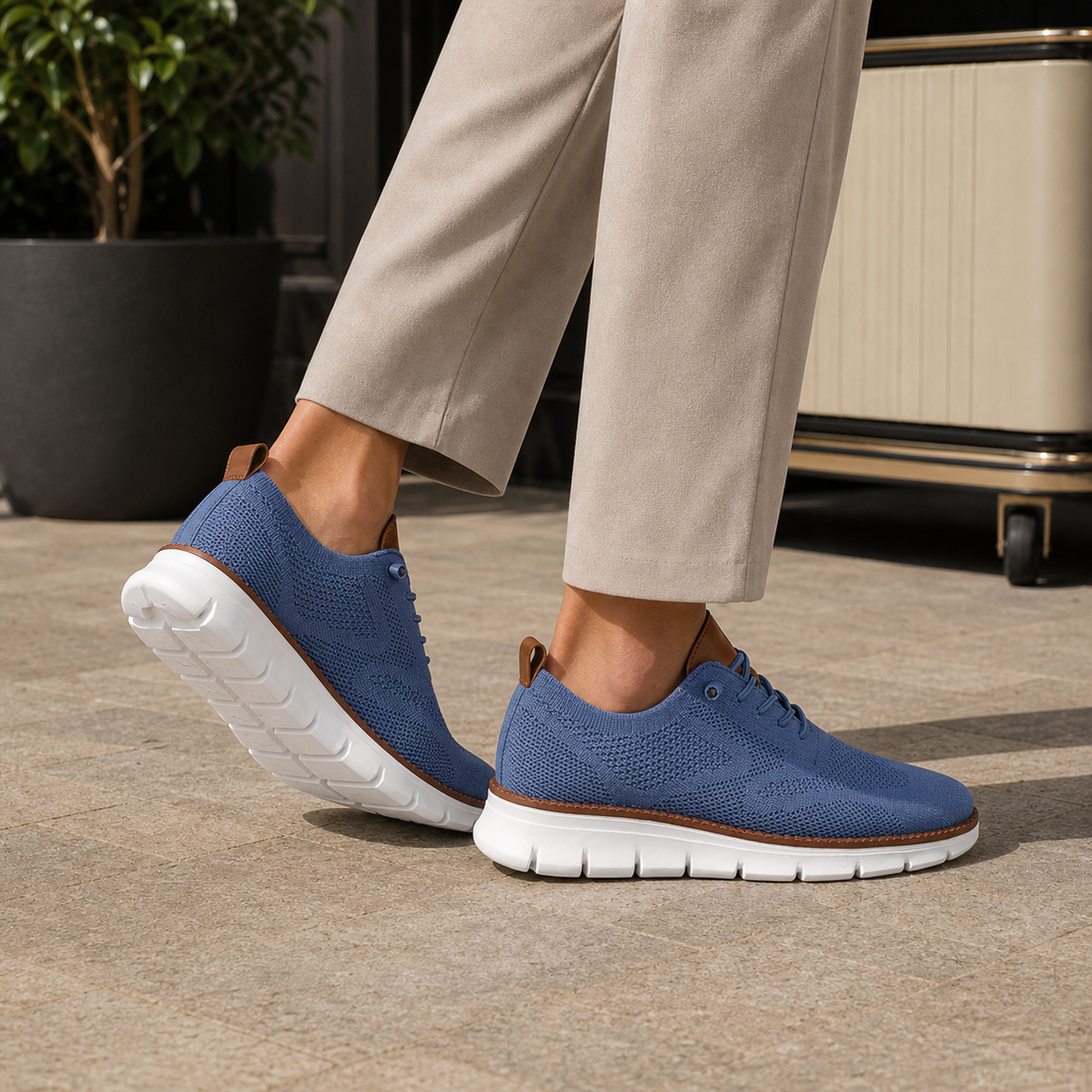 Amalfi Orthopedic Sneakers - Blue